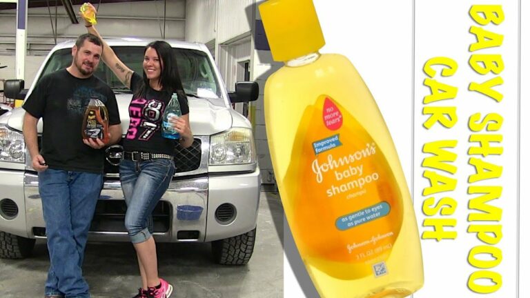 Baby Shampoo For Car Wash: Effective And Gentle Cleaning Option