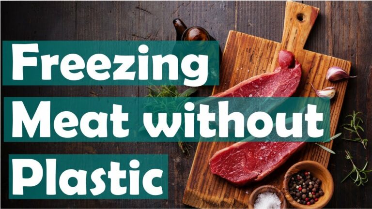 Eco-Friendly Guide: How To Freeze Meat Plastic-Free